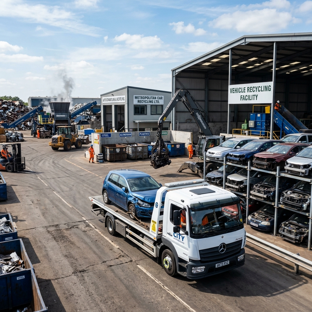 Zoom Scrap Vehicle Recycling Facility